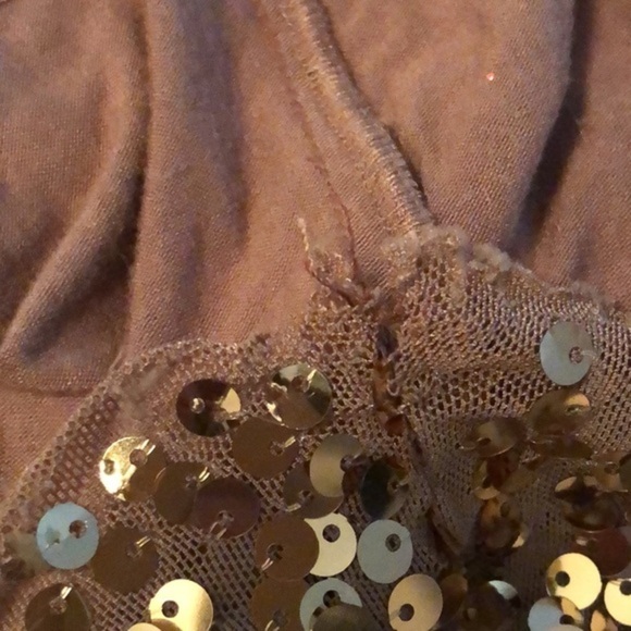 Sequined French Connection dress was Worn good condition one size Fits US 8/10 - Picture 7 of 12